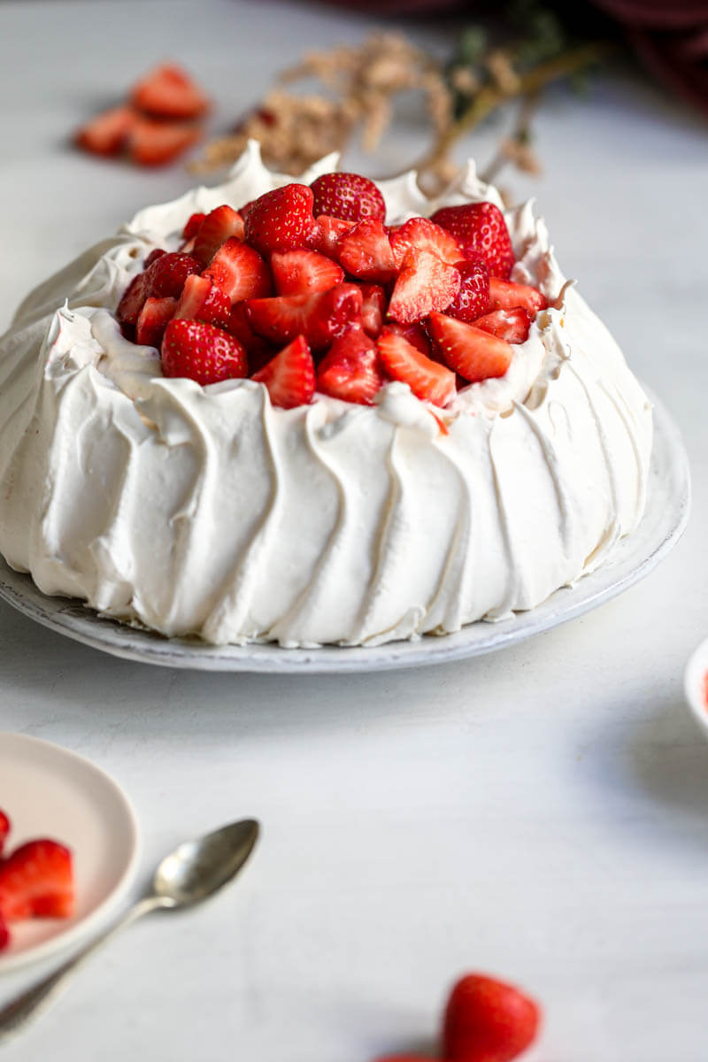 Rainbow pavlova layer cake recipe | Australian Women's Weekly Food