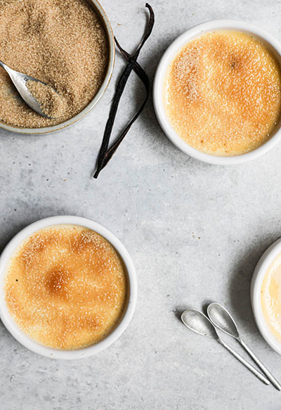 Classic French Vanilla Bean Crème Brûlée - Belula